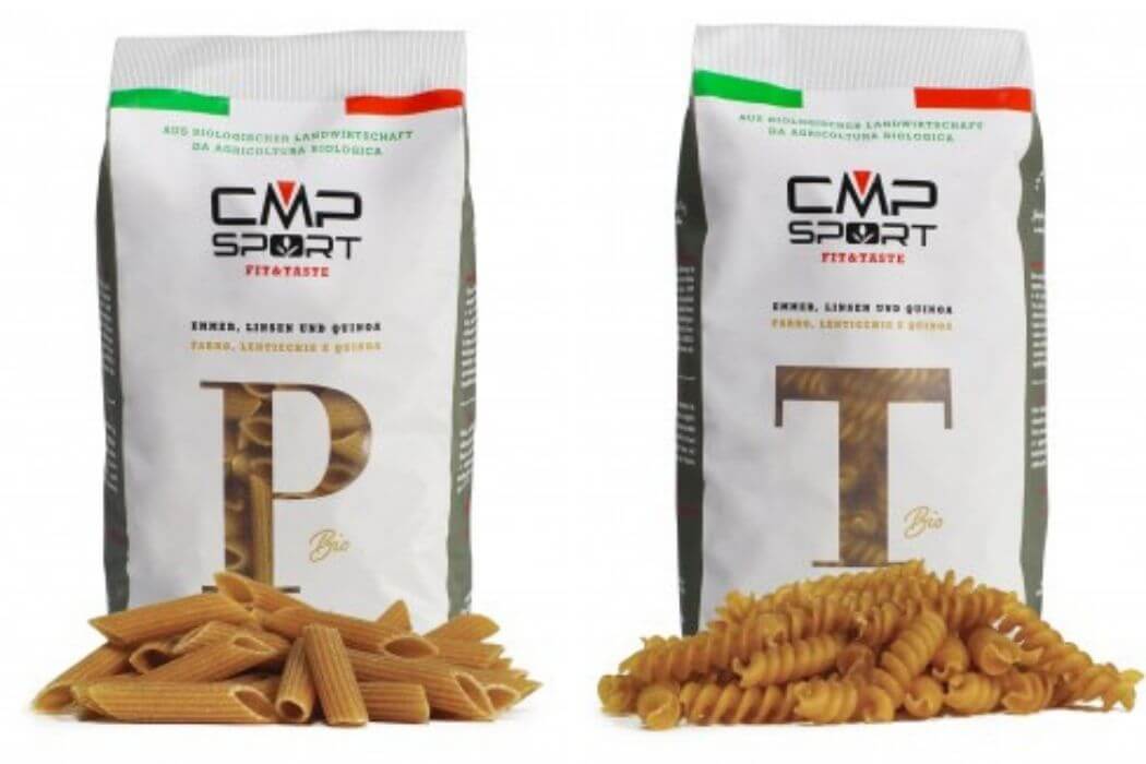 pasta proteica cmp pasta farina di farro quinoa lenticchie per gli sportivi