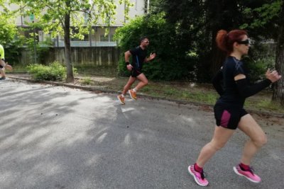 riscaldamento prima di correre