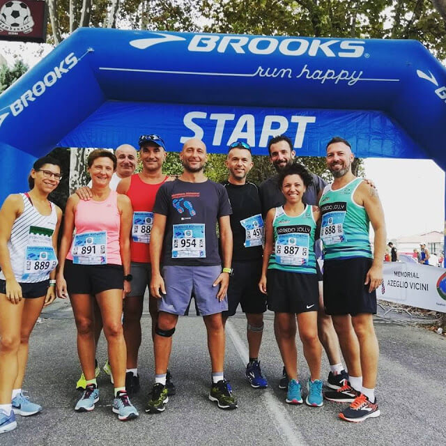 team runner 451 alla maratona alzheimer