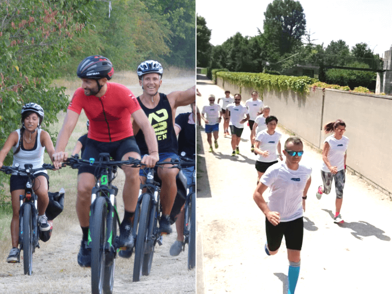E Duathlon Corsa e E-bike