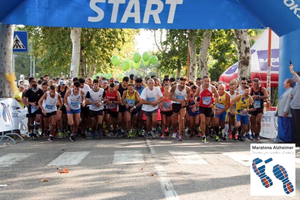 partenza maratona Alzheimer maratona Alzheimer 2019