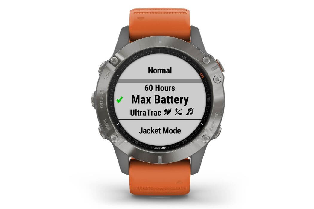 Garmin Fenix 6 battery