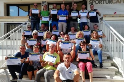 Gruppo podistico al Running Campus