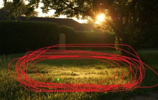 allenamento corsa in giardino