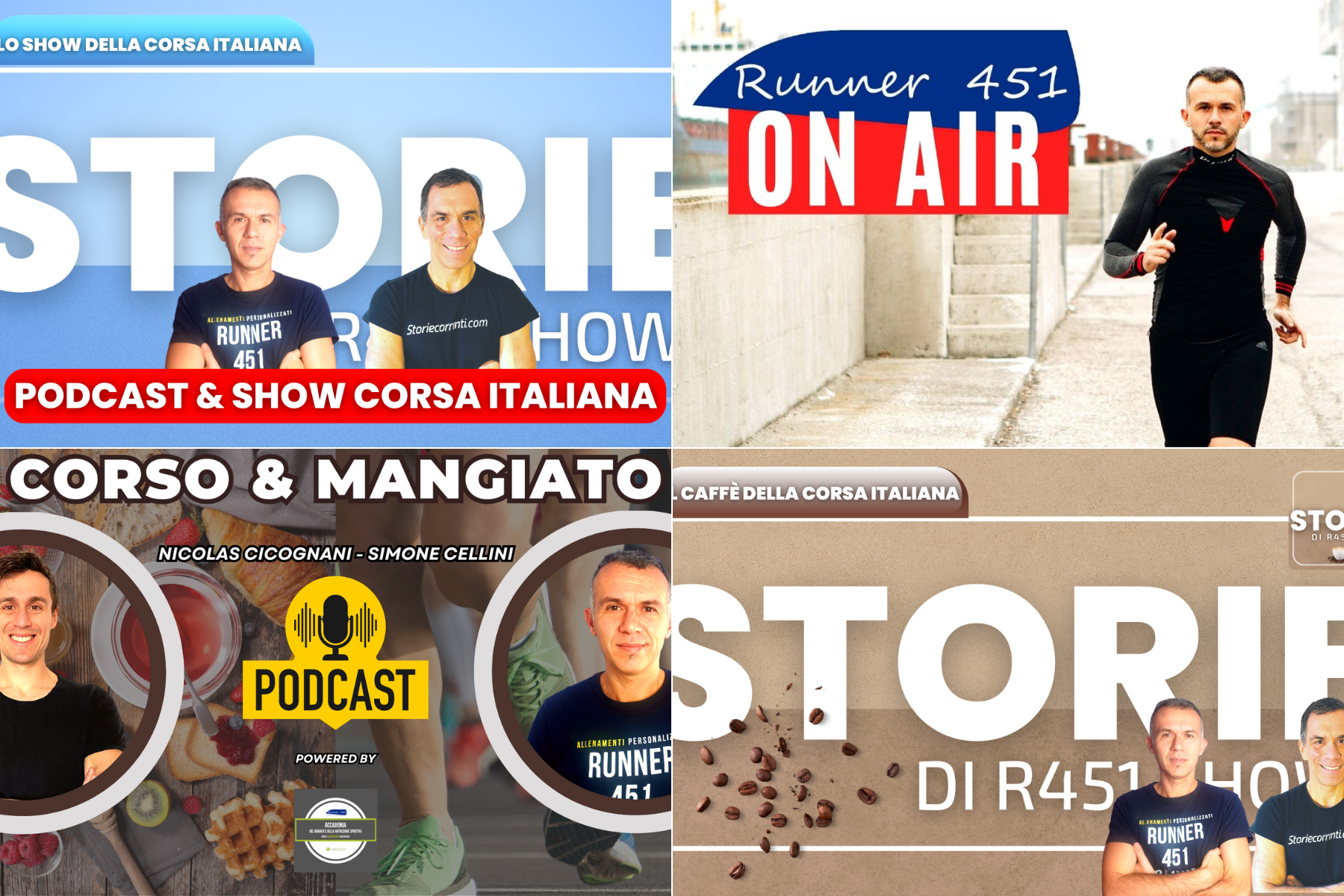 i podcast runner 451 on air tutti i podcast sulla corsa italiani