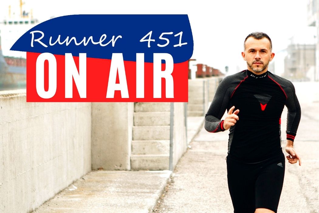 runner 451 On air Podcast running