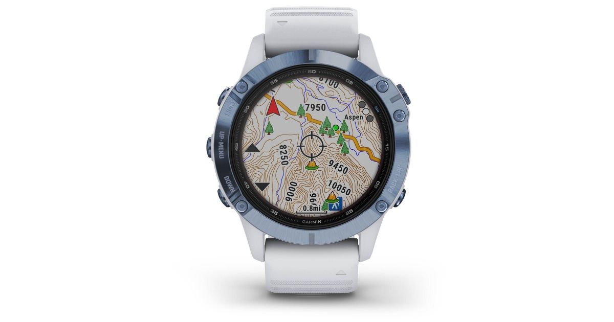 GARMIN FENIX 6 PRO SOLAR MAP