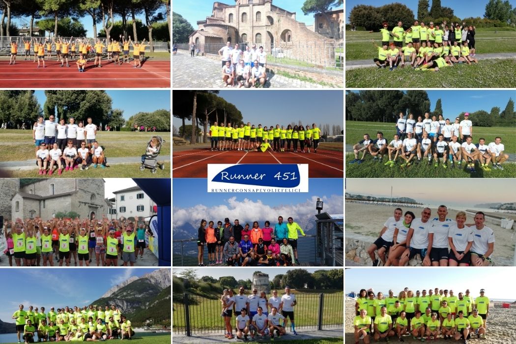 4 anni Runner 451 Experience stage e campus corsa