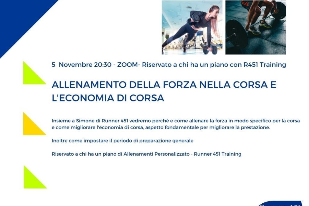 L'allenamento della forza nella corsa sito allenamento forza corsa