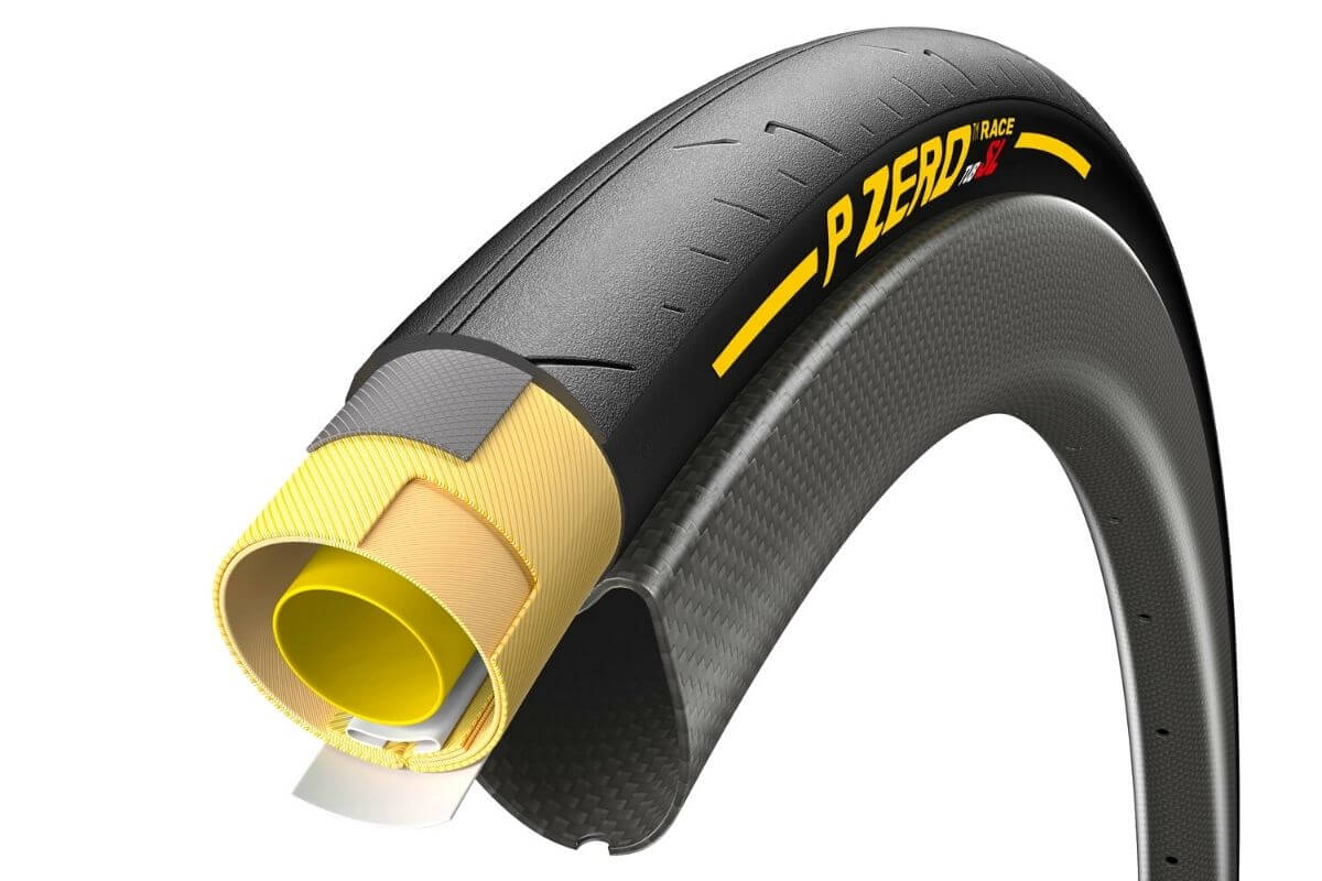 P ZERO Race Tub SL section NUOVO TUBOLARE PIRELLI AL GIRO DI ITALIA