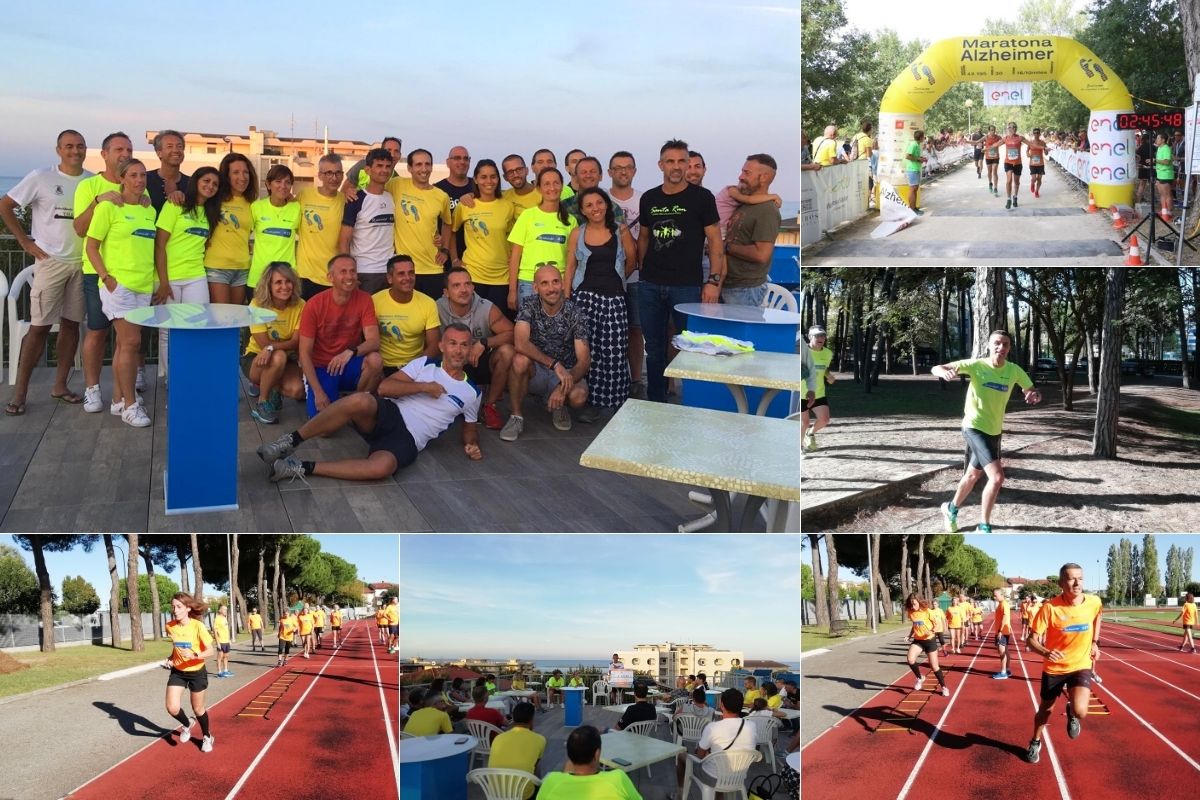 CAMPUS CORSA MARATONA ALZHEIMER 2021 stage corsa cesenatico 2021