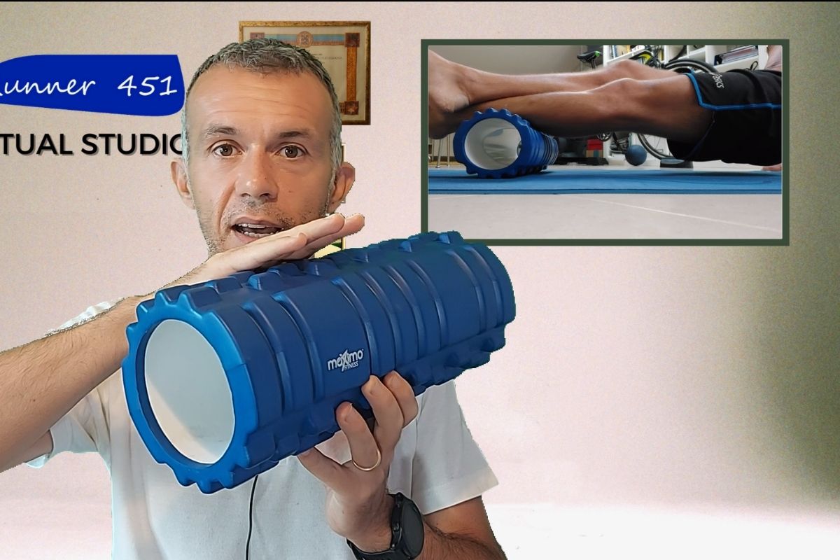 foam roller per la corsa rullo massaggiante corsa