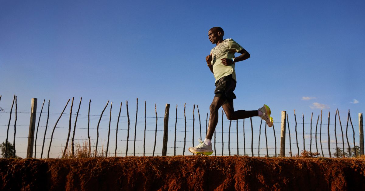 kipchoge con le Alphafly next% 2