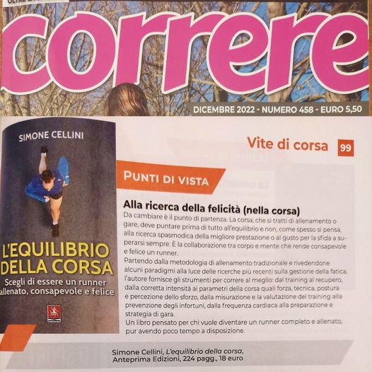 libro consigliato da correre dicembre 2022