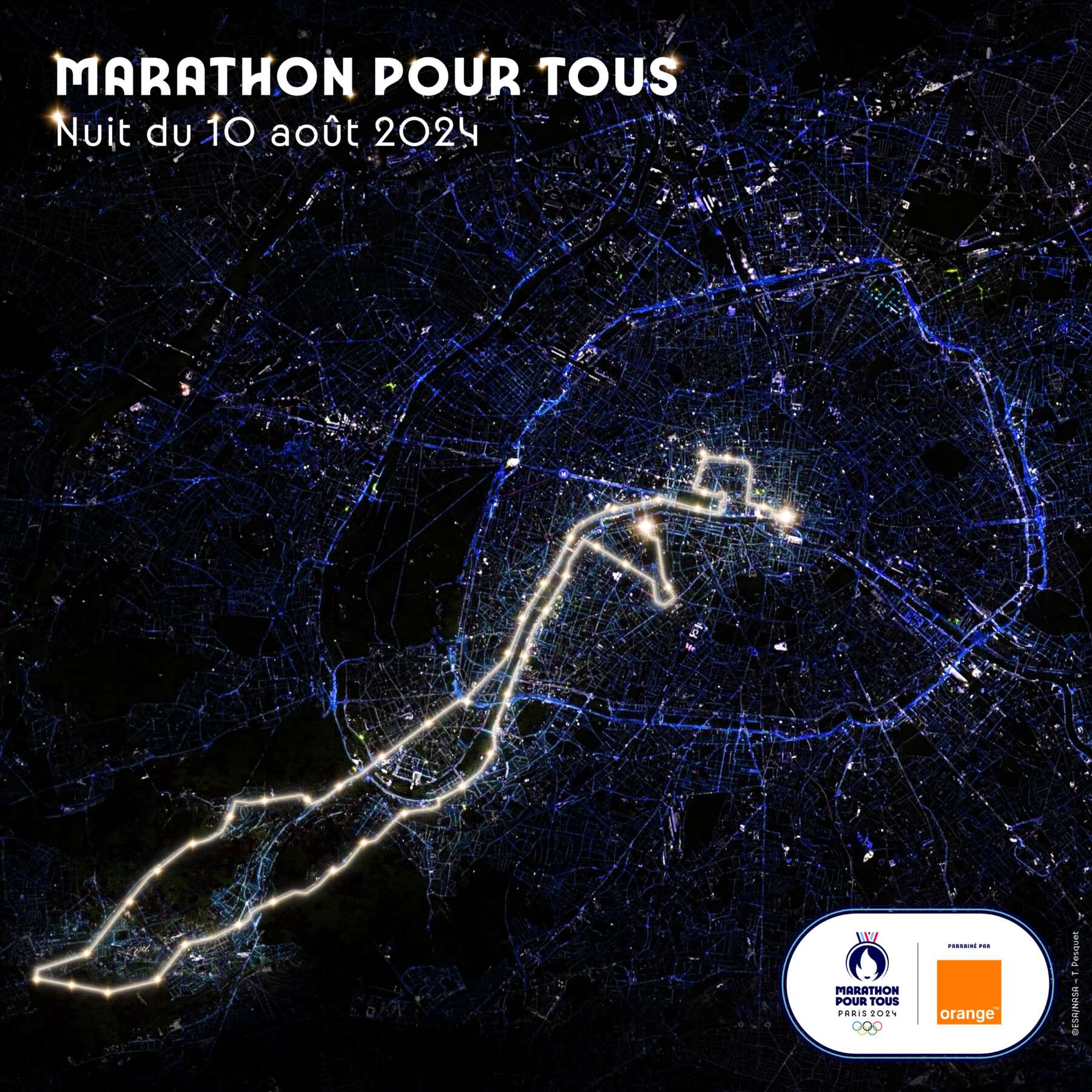 maratona parigi per tutti 10 agosto 2024 ore 21