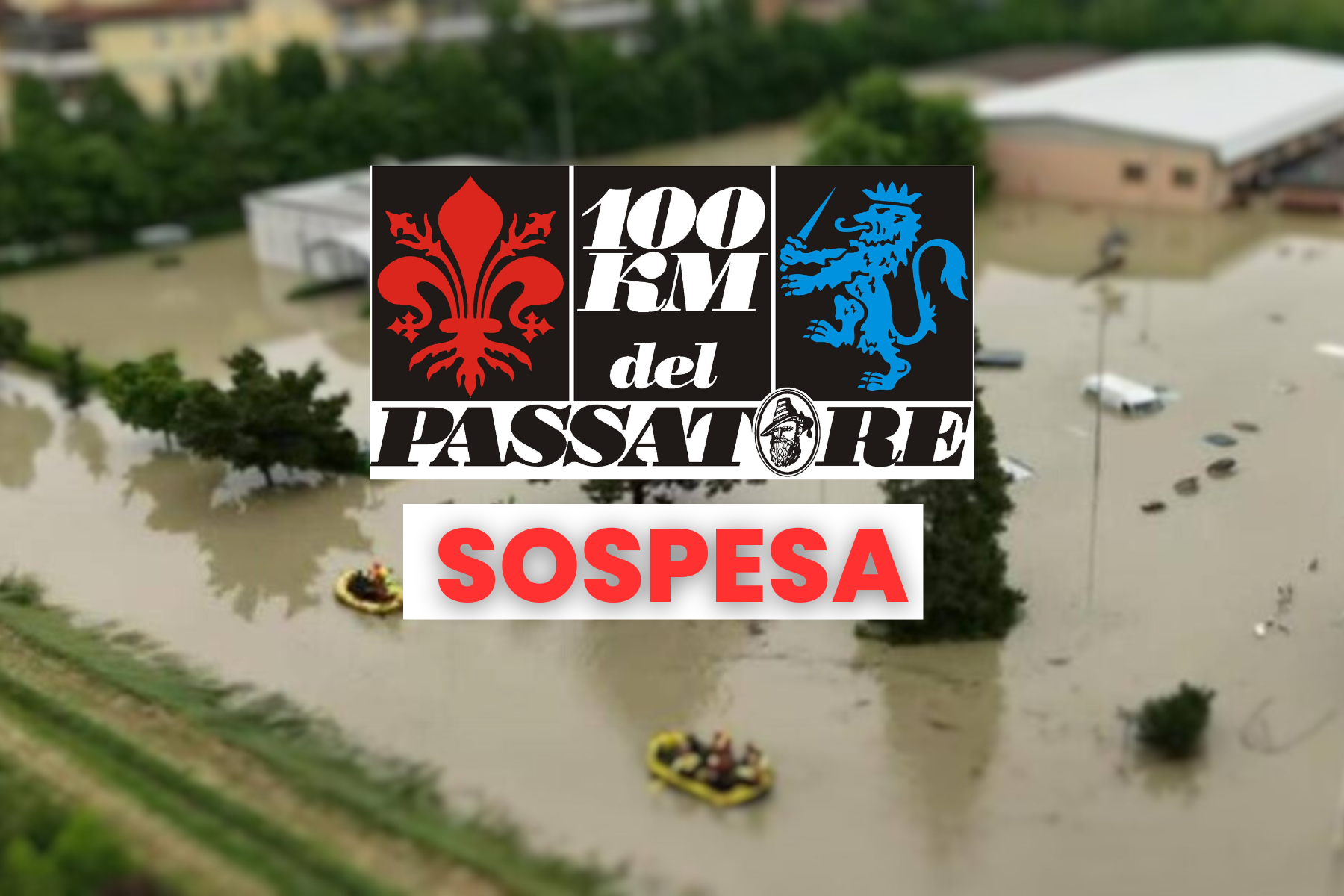 100 KM PASSATORE 2023 SOSPESA 100 km del passatore sospesa per alluvioni