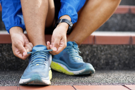 cambiare le scarpe da running